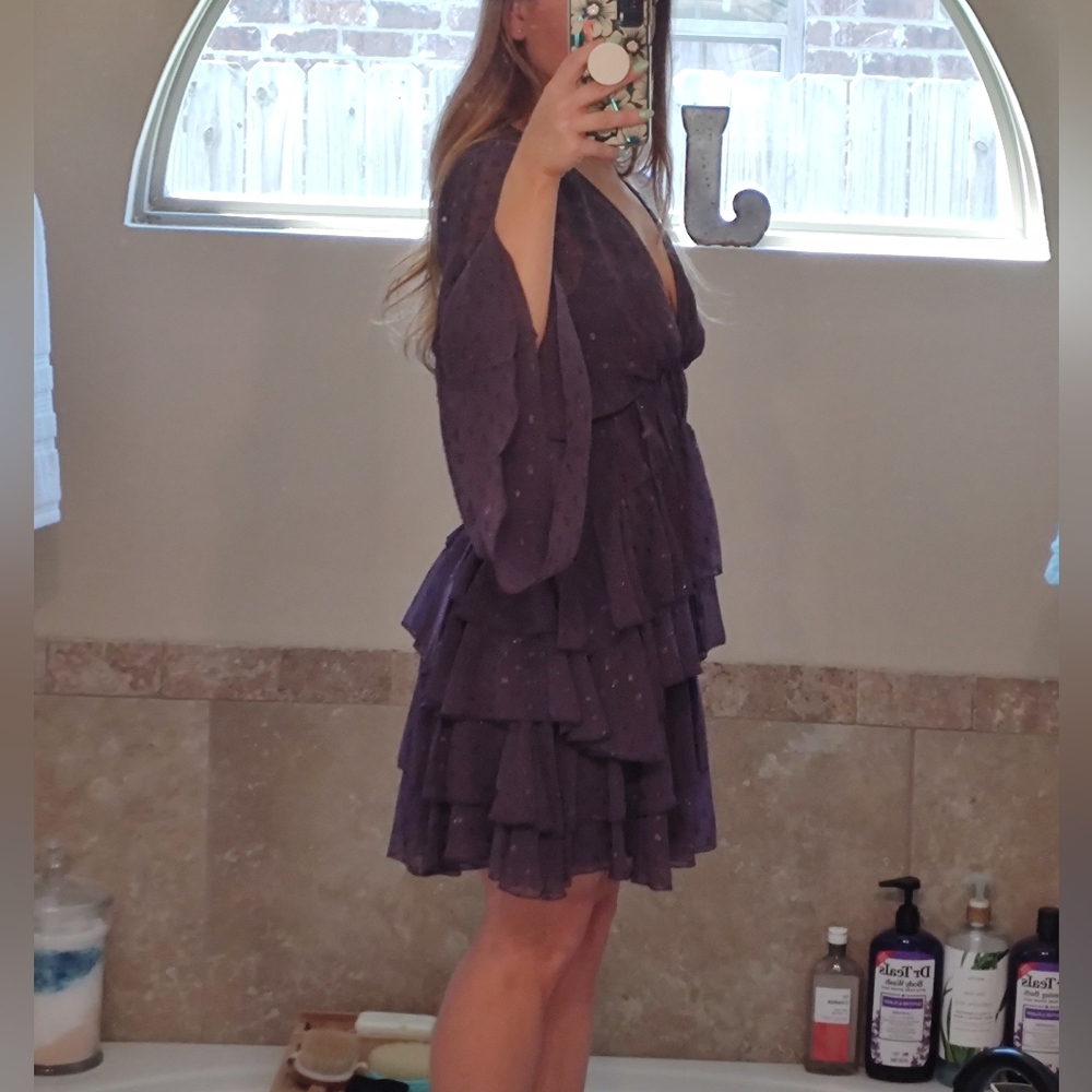 ASOS Ruffle Mini Dress - Picture 9 of 9